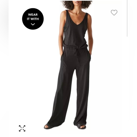 Michael Stars V Neck Jumpsuit - Picture 1 of 4